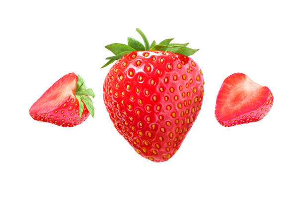istock Strawberry collage with three parts 1158673888