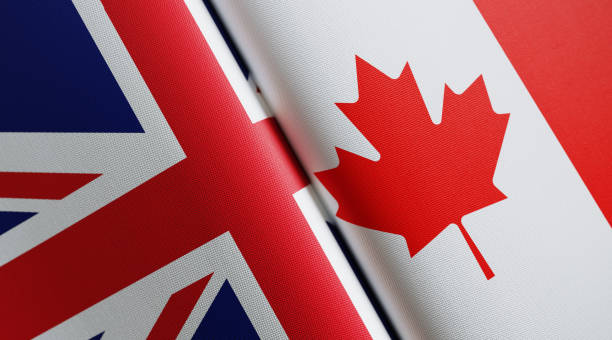 istock British And Canadian Flag Pair 1158673979