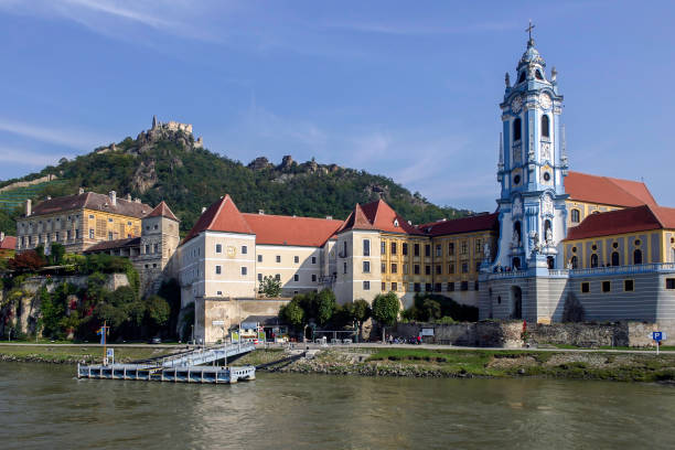 istock River Stop along the way heading South on the Danube River 1158675417