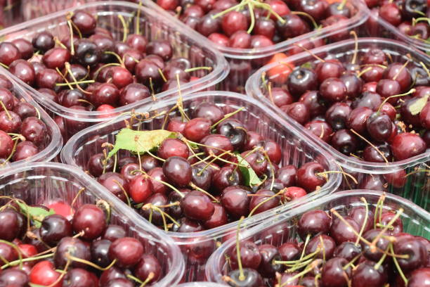 istock Sale of cherries 1158676834