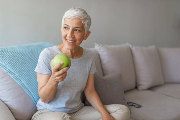 istock An apple a day keeps doctor away. 1158678935