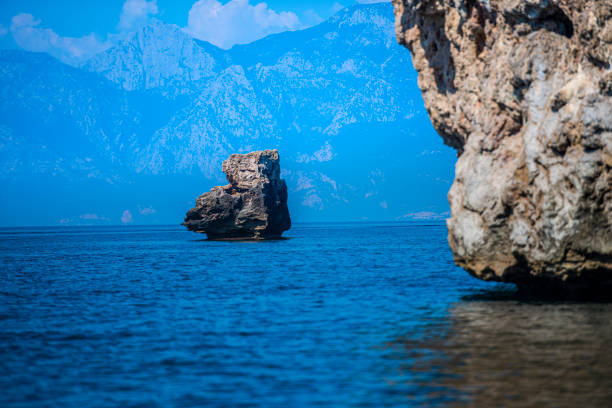Antalya sea coastline in Turkey