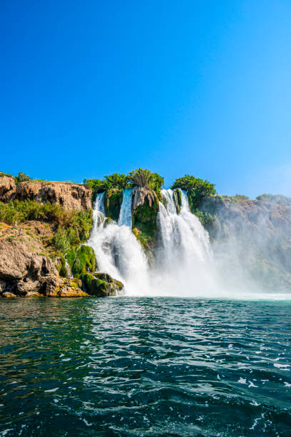 istock Waterfall at the sea in Antalya 1158681818