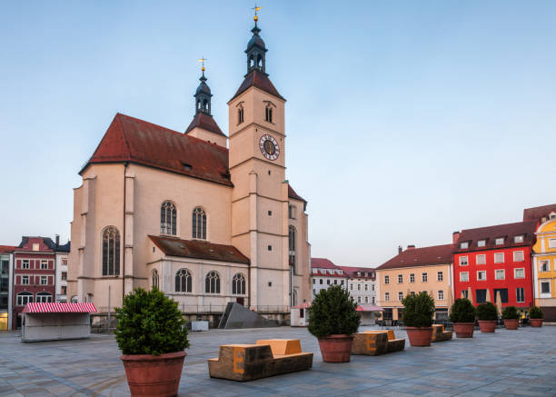 istock Neupfarrkirche Neupfarrplatz square Regensburg Bavaria Germany 1158684872