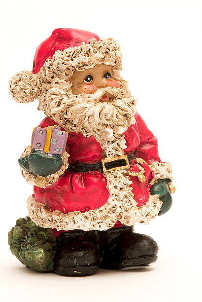 istock Santa with gifts, right side view 115868685
