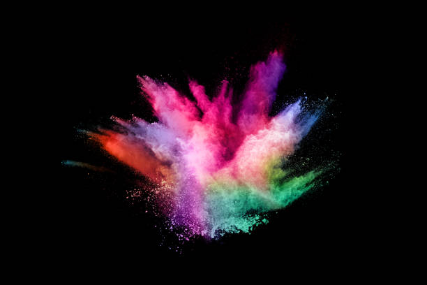 istock abstract colored dust explosion on a black background.abstract powder splatted background 1158688893