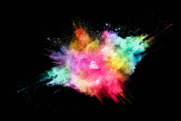 istock abstract colored dust explosion on a black background.abstract powder splatted background 1158688914