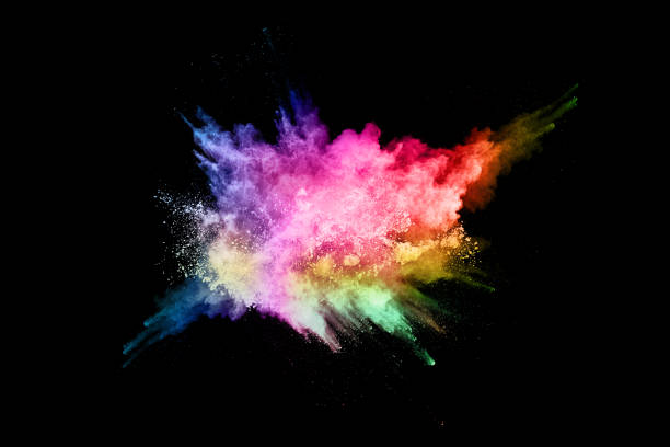 istock abstract colored dust explosion on a black background.abstract powder splatted background 1158688924