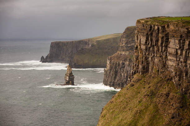 Cliffs of Moher, County Clare, Ireland stock photo