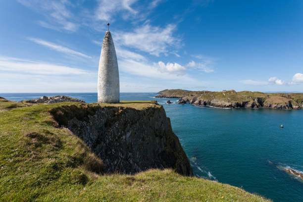 Baltimore Beacon, County Cork, Ireland stock photo