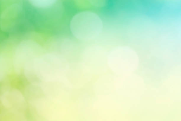 istock Spring or summer background. green and yellow bokeh background. Nature 1158691402