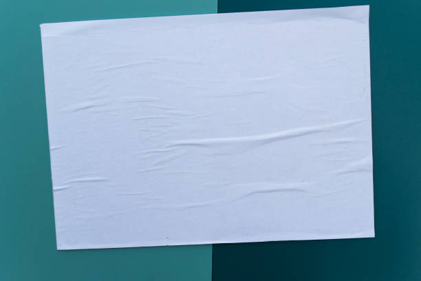 istock A blank, crumpled white sheet of paper. 1158691556