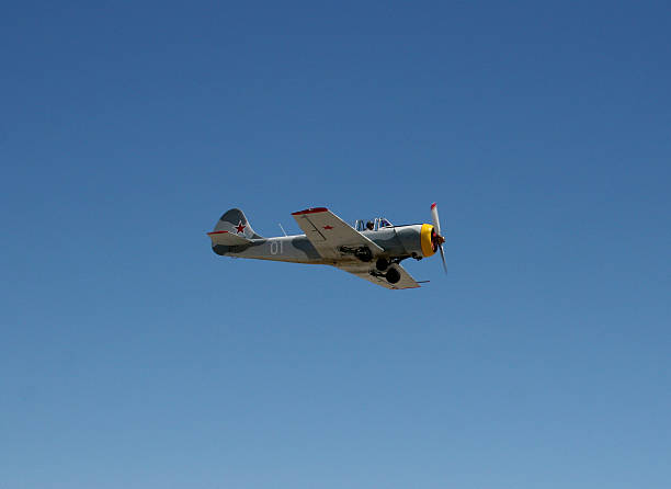 istock Airborne Russian  YAK CJ-6a 115869505