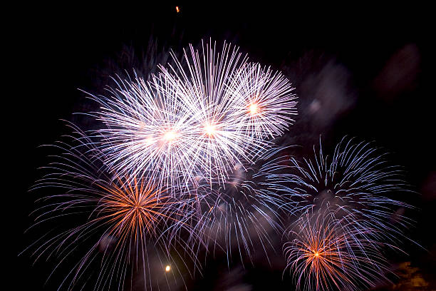 Fireworks 4 stock photo