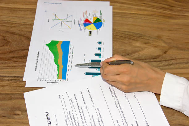 istock Businesswoman contract 1158698784