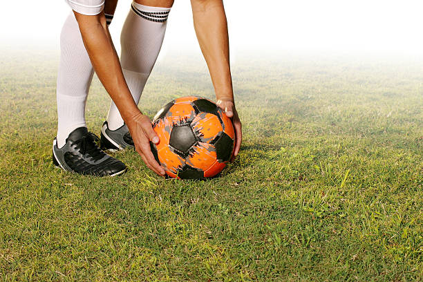 istock Free kick in a soccer game 2 115870162