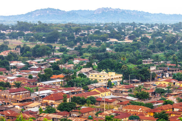 アフリカの町ダッサ・ゾーム、ベナン - benin ストックフォトと画像
