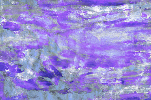 istock abstract textural background with gray, violet and blue paint lines with white divorces 1158709909