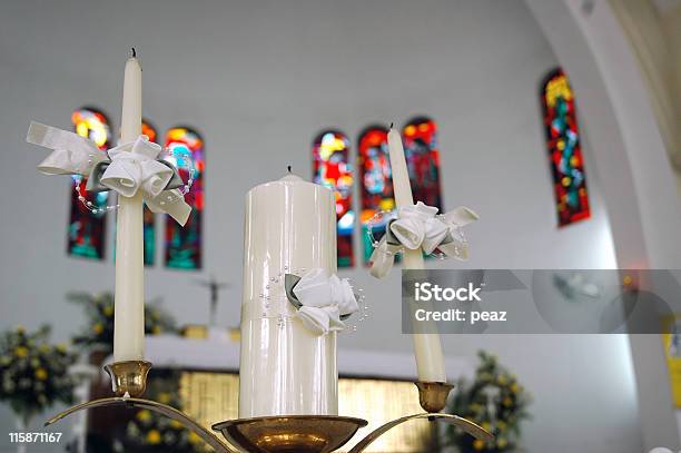 Ślub Świeca - zdjęcia stockowe i więcej obrazów Chrześcijaństwo - Chrześcijaństwo, Fotografika, Horyzontalny