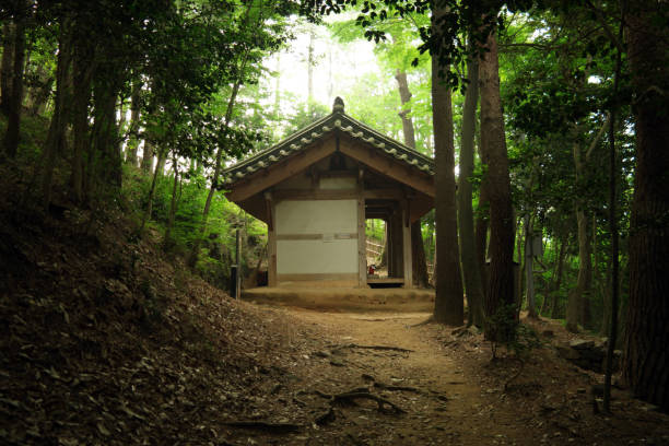 istock Baengnyeonsa Buddhist Temple, South Korea 1158712093