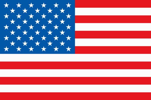 istock National flag of USA 1158713365