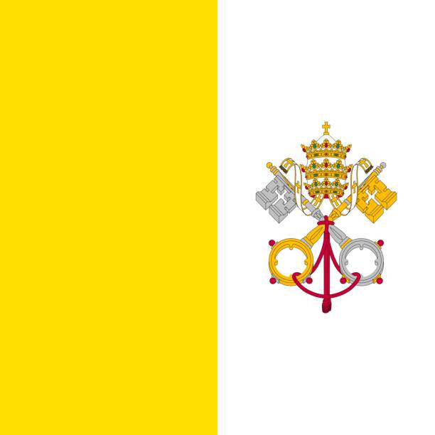 istock National flag of Vatican, Holy See 1158713404