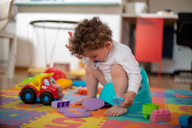 istock Grandmother playing with her grandson 1158714469