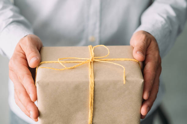 istock corporate birthday gift wrapped box office 1158716770