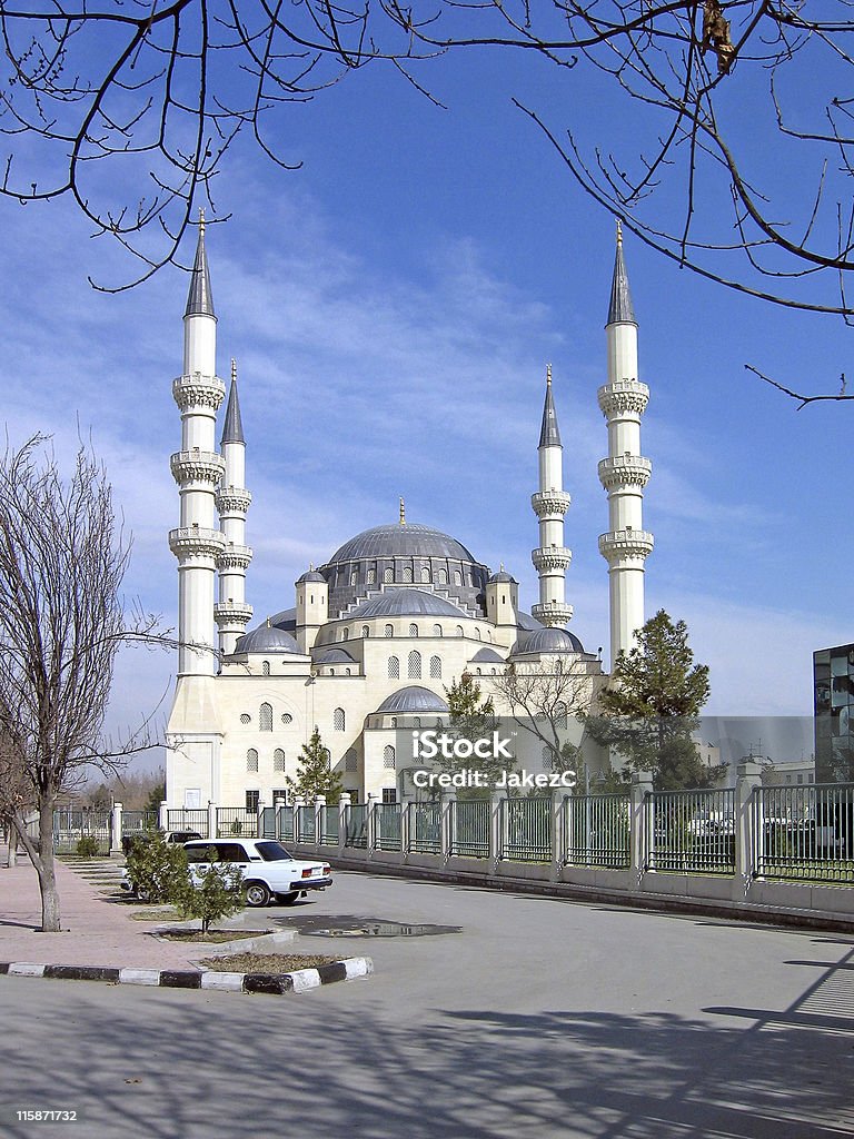 Ertogrul Gazy mesquita (Turcomenistão - Foto de stock de Arquitetura royalty-free