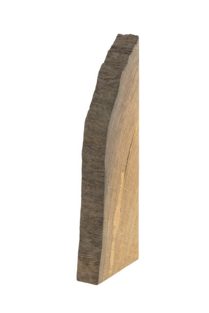 istock A handmade oak souvenir, an oak texture with cracks 1158717918