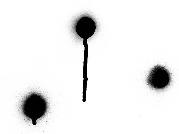 istock Pack of 3 - Spray Paint Drips 115871902