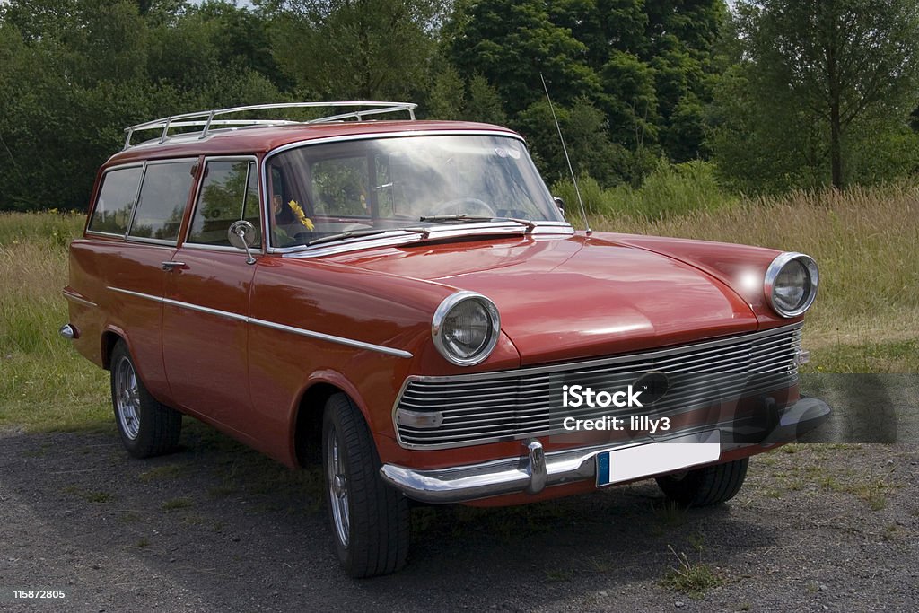 Vintage Opel Rekord - Photo de Voiture libre de droits