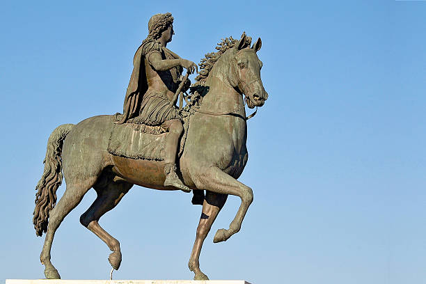 istock Equestrian statue of King Louis XIV 115873351