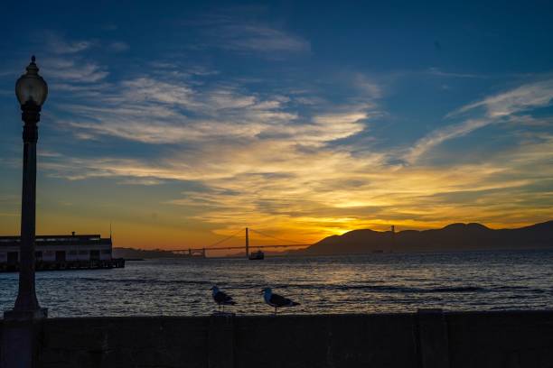 istock Sunset at Golden Gate Bridge - San Francisco 1158734875