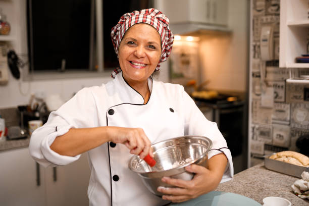Patissier - Confectioner preparing sweets