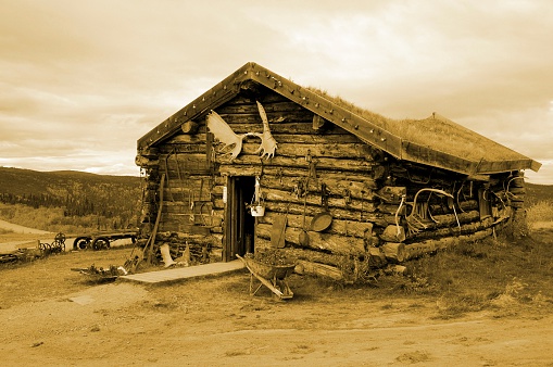 One of the oldest roadhouses of Alaska is located in Boundary.It is decorated with anlers and nostalgic objects.The antique colour accentuates 