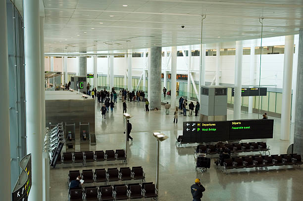 Arrivals concourse of the new Terminal 1, Toronto Pearson Intern