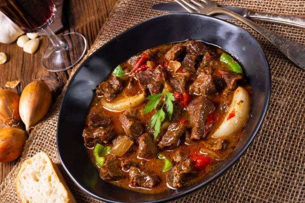 istock classic beef goulash with peppers and onions 1158744896