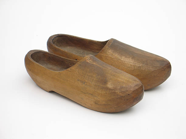 istock Pair of Wooden Shoes 115874629