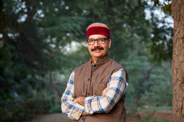istock Himachal pradesh : Mature man - stock images 1158746554
