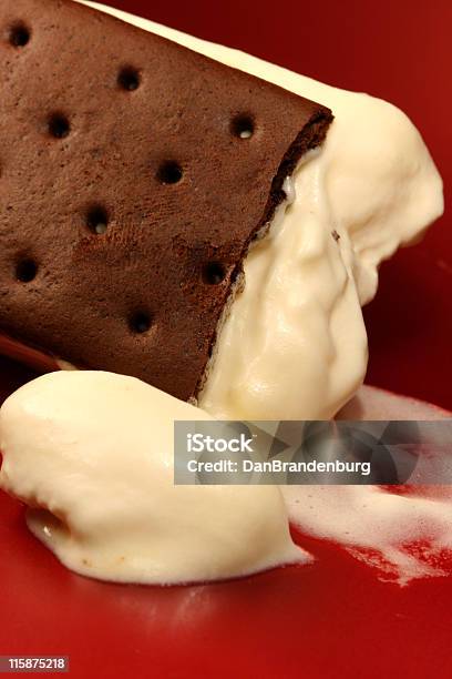 Ice Cream Sandwich Stock Photo - Download Image Now - Brown, Candy, Chocolate