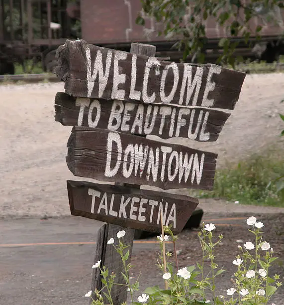 Talkeetna Sign