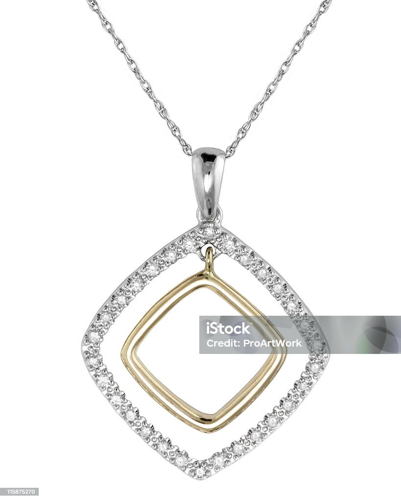 Diamant Pendentif - Photo de Collier libre de droits