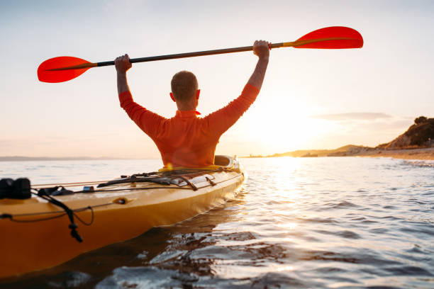 istock Enjoy sea kayaing 1158757439