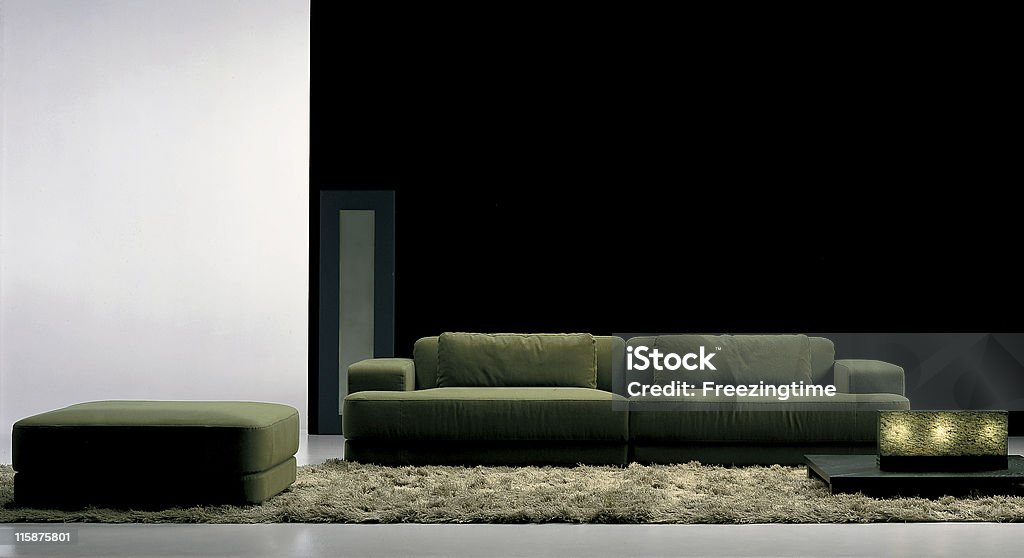 interior moderno, sala de estar - Foto de stock de Arte royalty-free