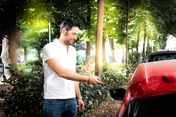 istock A man near his vehicle 1158763483
