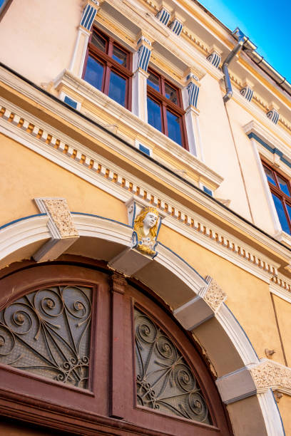 istock Sibiu urban architecture in Transylvania, Romania 1158764904