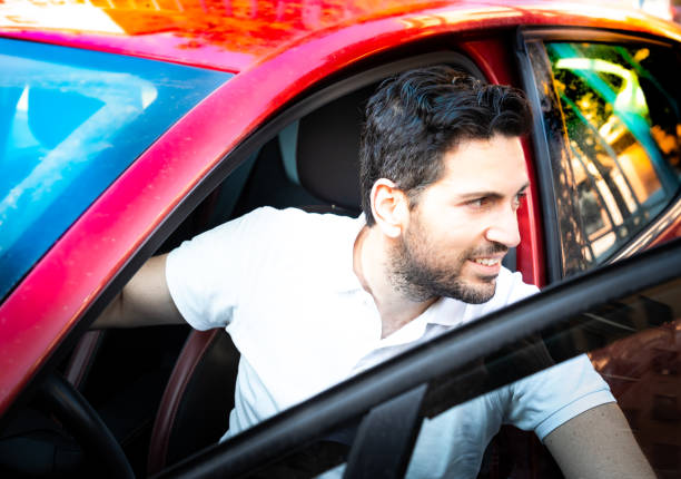 istock A man in his vehicle 1158768534