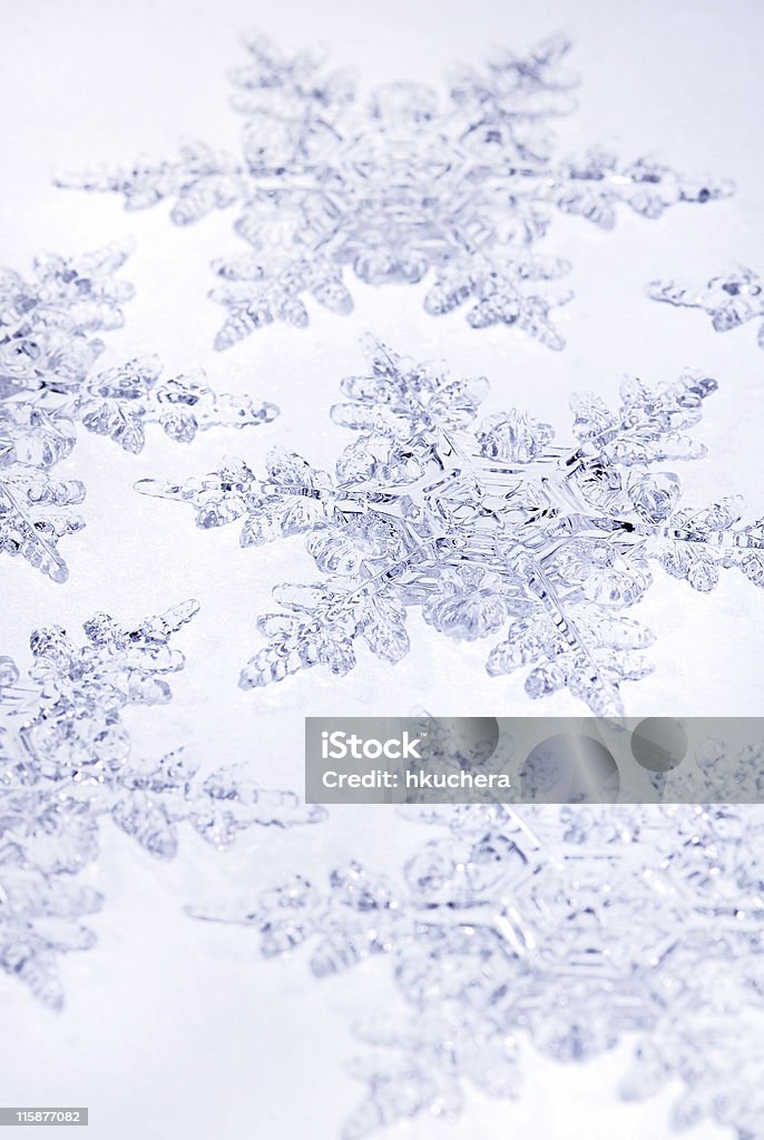 Tom azul neve - Foto de stock de Azul royalty-free