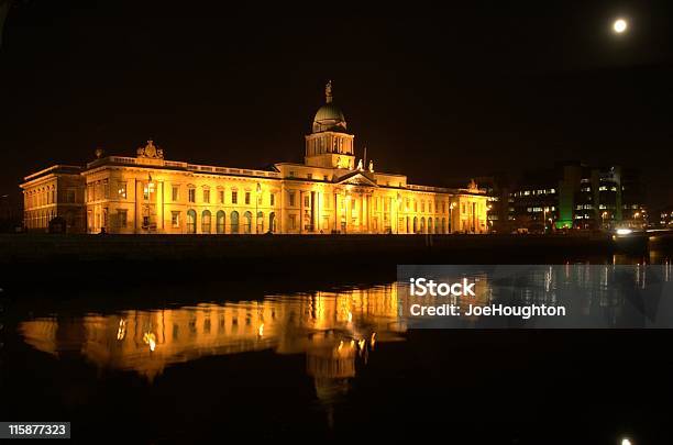 Das Custom House Dublin Irland Stockfoto und mehr Bilder von Dublin - Irland - Dublin - Irland, Farbbild, Fluss